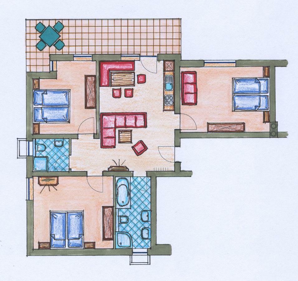 Appartments Enterwald Тукс Екстер'єр фото